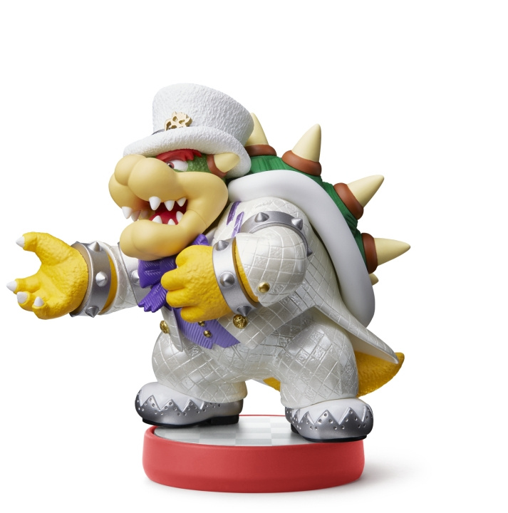Nintendo Amiibo Bowser in wedding outfit (Super Mario Collection) in the group HOME ELECTRONICS / Game consoles & Accessories / Nintendo Switch / Accessories at TP E-commerce Nordic AB (C88032)