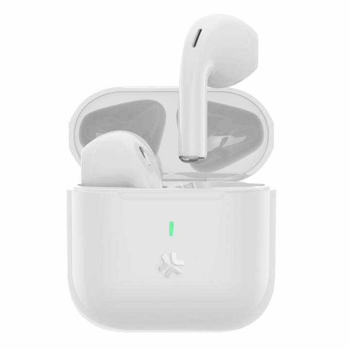 Celly Compact True Wireless Bluetooth-headset Drop Vit in the group HOME ELECTRONICS / Audio & Picture / Headphones & Accessories / Headphones at TP E-commerce Nordic AB (C88245)