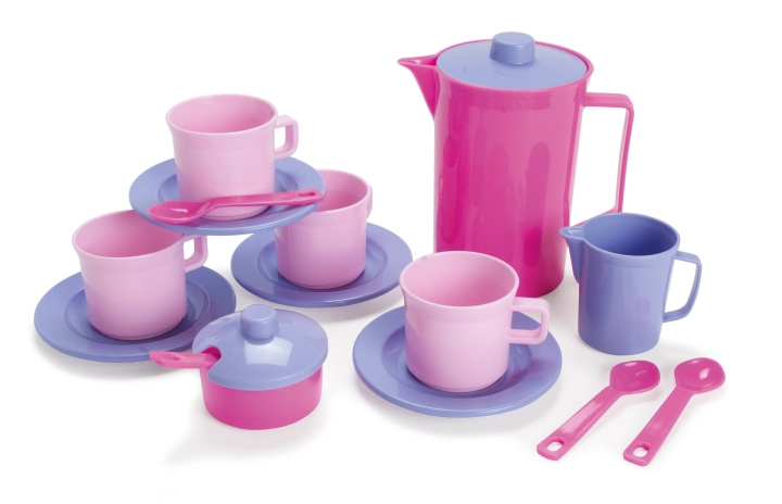 Dantoy Coffee set, Pink (4396) in the group TOYS, KIDS & BABY PRODUCTS / Toys / Little home & Role play at TP E-commerce Nordic AB (C88311)
