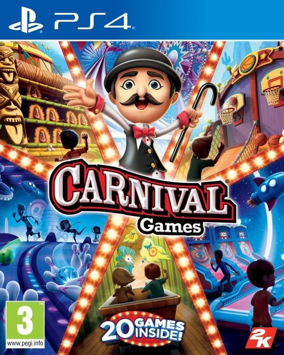 2K Games Carnival Games in the group HOME ELECTRONICS / Game consoles & Accessories / Sony PlayStation 4 / Games at TP E-commerce Nordic AB (C88339)