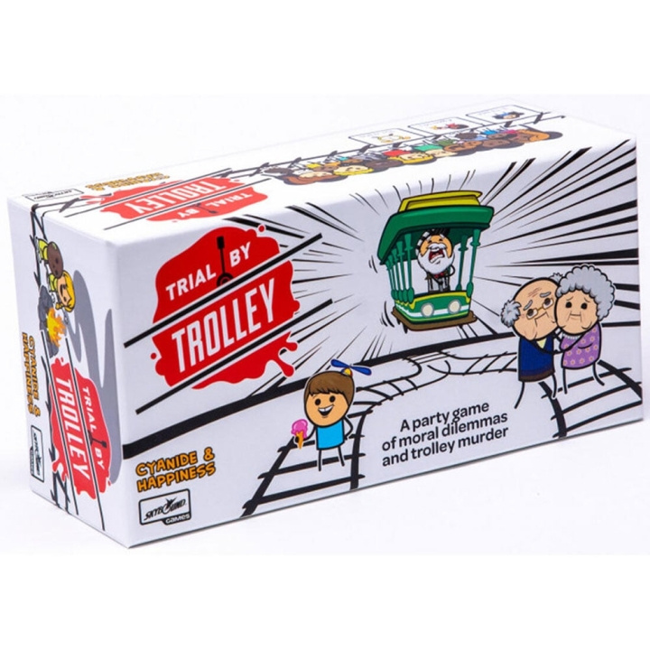 Board games Trial by Trolley (EN) (SBDK3203) in the group TOYS, KIDS & BABY PRODUCTS / Games / Board games at TP E-commerce Nordic AB (C88364)