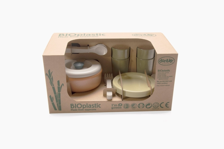 Dantoy BIO dinner set (5604) in the group TOYS, KIDS & BABY PRODUCTS / Toys / Little home & Role play at TP E-commerce Nordic AB (C88411)