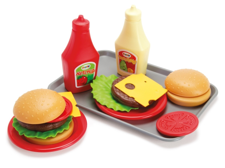 Dantoy Burger set (4670) in the group TOYS, KIDS & BABY PRODUCTS / Toys / Little home & Role play at TP E-commerce Nordic AB (C88984)