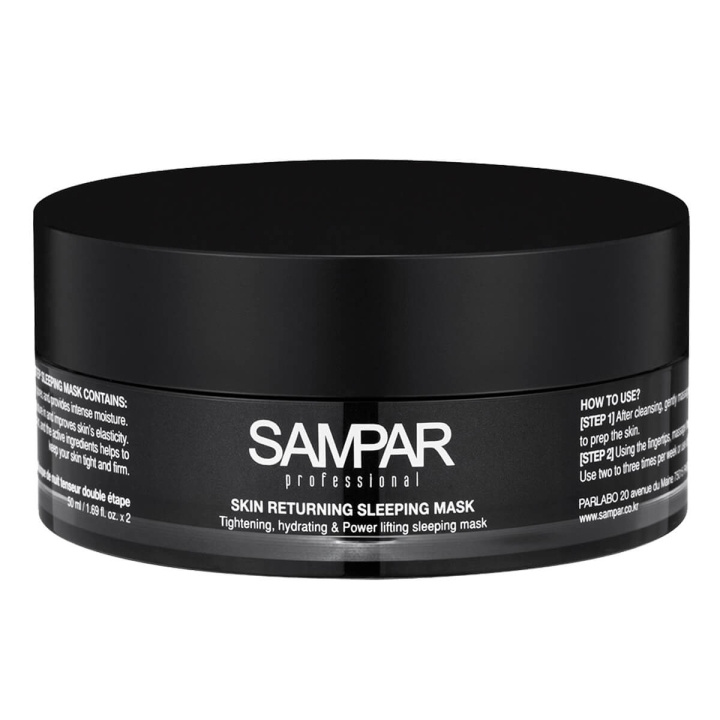 SAMPAR Skin Returning Sleeping Mask 100 ml (2 x 50 ml) in the group BEAUTY & HEALTH / Skin care / Face / Masks at TP E-commerce Nordic AB (C89353)