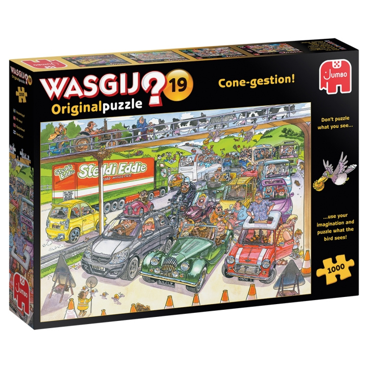 Wasgij Original 19 - Cone-gestion! (1000 Pieces) (1119801819) in the group Sport, leisure & Hobby / Hobby / Puzzle at TP E-commerce Nordic AB (C89702)