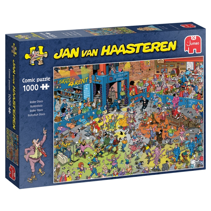 Jan van Haasteren Roller Disco (1000 Pieces) (1119801837) in the group Sport, leisure & Hobby / Hobby / Puzzle at TP E-commerce Nordic AB (C89715)