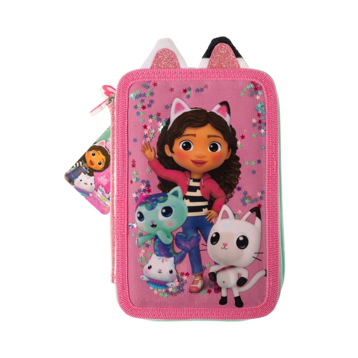 Gabby\'s Dollhouse Double Pencil Case w/Content (033708500) in the group TOYS, KIDS & BABY PRODUCTS / Toys / Pencil case at TP E-commerce Nordic AB (C89771)