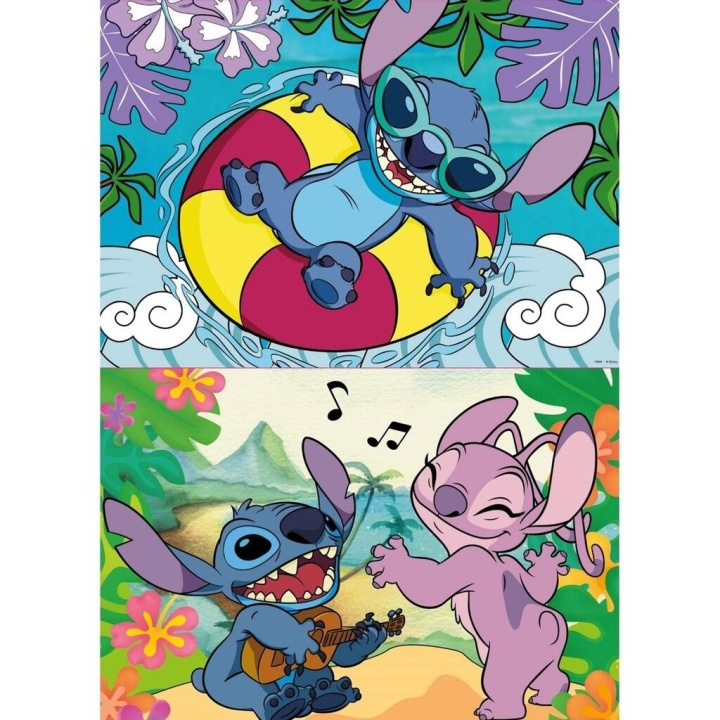 Educa 2X100 Disney Stich (80-19998) in the group TOYS, KIDS & BABY PRODUCTS / Toys / Kids puzzle at TP E-commerce Nordic AB (C89818)