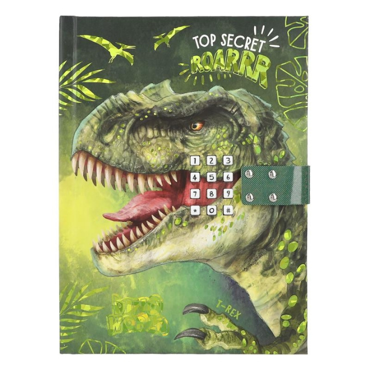 Dino World Diary With Code And Sound ( 0412407 ) in the group TOYS, KIDS & BABY PRODUCTS / Toys / Draw & Count at TP E-commerce Nordic AB (C90387)