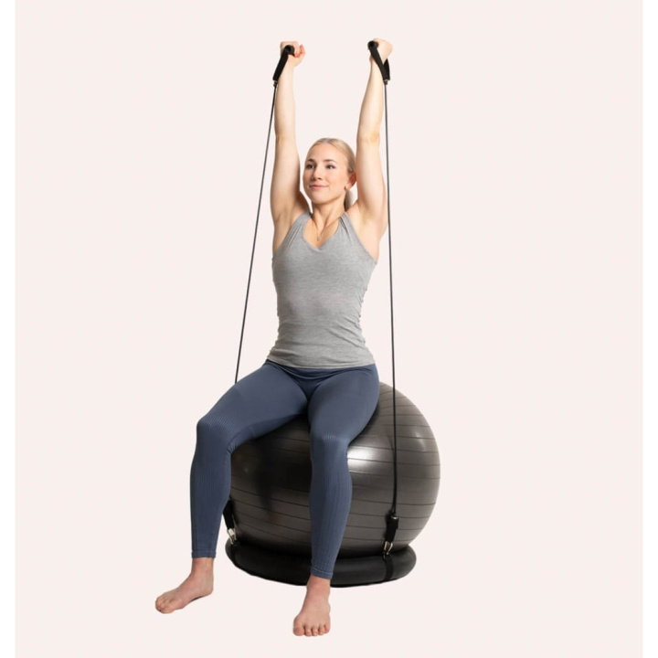SWEDISH POSTURE Gymball with Resistance Bands in the group Sport, leisure & Hobby / Exercise equipment / Exercise accessories at TP E-commerce Nordic AB (C90724)