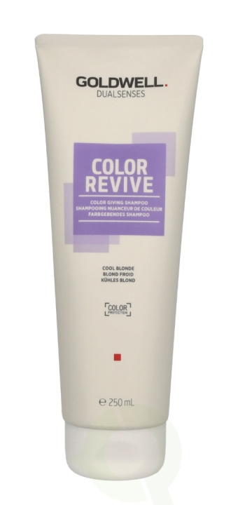 Goldwell Dualsenses Color Revive Color Giving Shampoo 250 ml Cool Blonde in the group BEAUTY & HEALTH / Hair & Styling / Hair care / Schampoo at TP E-commerce Nordic AB (C90818)