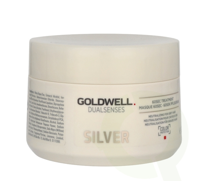 Goldwell Dualsenses Silver 60Sec Treatment 200 ml in the group BEAUTY & HEALTH / Hair & Styling / Hair care / Hair Mask at TP E-commerce Nordic AB (C90819)