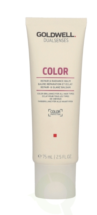 Goldwell Dualsenses Color Repair & Radiance Balm 75 ml in the group BEAUTY & HEALTH / Hair & Styling / Hair care / Conditioner at TP E-commerce Nordic AB (C90821)
