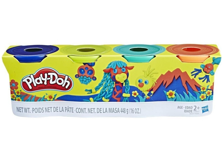 PLAY-DOH Wild Colors Pack (E4867) in the group TOYS, KIDS & BABY PRODUCTS / Toys / Clay, play sand and accessories at TP E-commerce Nordic AB (C90890)