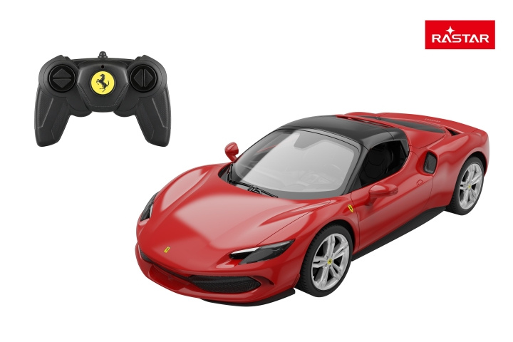 Rastar R/C 1:16 Ferrari 296 GTS Red (94600) in the group TOYS, KIDS & BABY PRODUCTS / Radio controlled / RC cars at TP E-commerce Nordic AB (C90924)