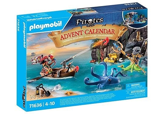 Playmobil Advent Calendar: Pirates (71636) in the group TOYS, KIDS & BABY PRODUCTS / Toys / Advent calendar at TP E-commerce Nordic AB (C91005)