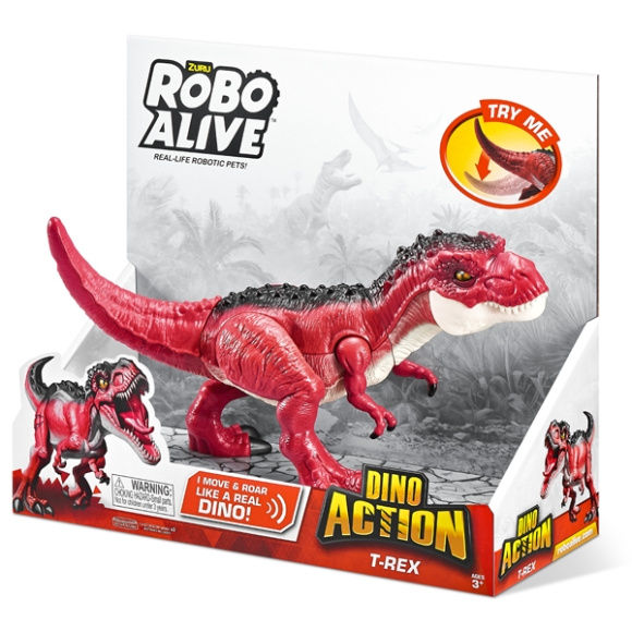 Roboalive Robo Alive - Dino Action S1 - T-Rex (7171) in the group TOYS, KIDS & BABY PRODUCTS / Toys / Figures, Miniatures & accessories at TP E-commerce Nordic AB (C91201)