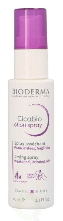 Bioderma Cicabio Lotion Spray 40 ml Weakened, Irritated Skin in the group BEAUTY & HEALTH / Skin care / Face / Day cream at TP E-commerce Nordic AB (C92285)