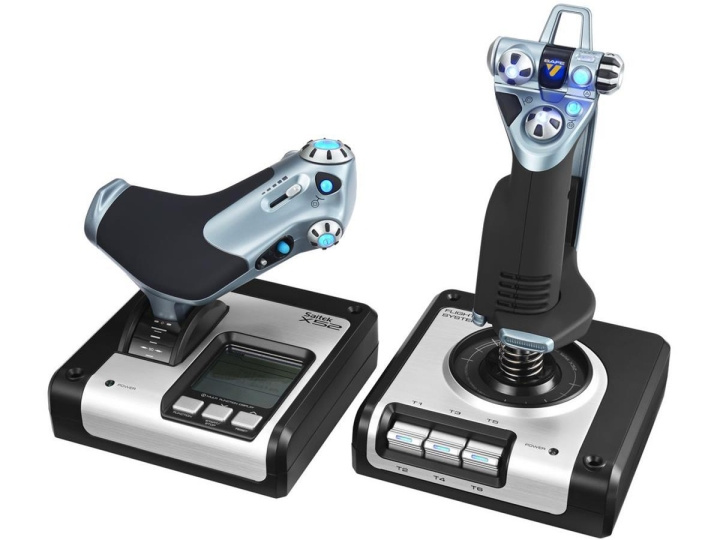 Logitech G Saitek X52 Flight Control System in the group COMPUTERS & PERIPHERALS / GAMING / Steering wheels & Joysticks at TP E-commerce Nordic AB (C92400)