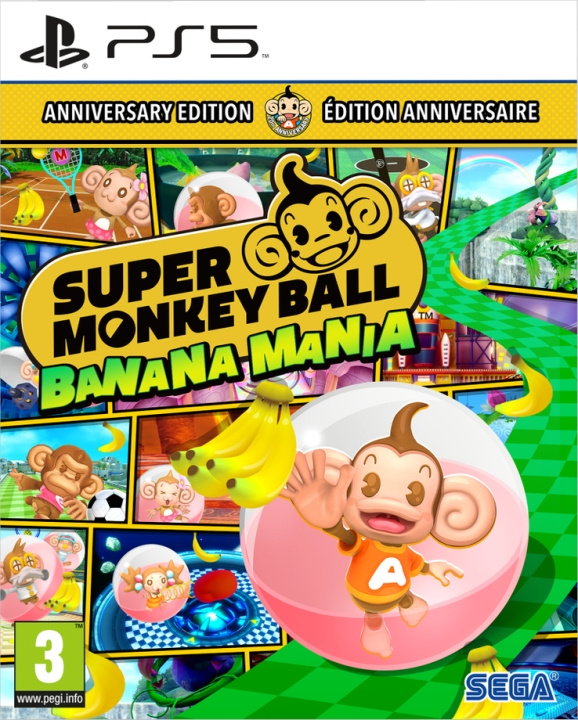 Sega Super Monkey Ball Banana Mania in the group HOME ELECTRONICS / Game consoles & Accessories / Sony PlayStation 5 / Games at TP E-commerce Nordic AB (C92489)