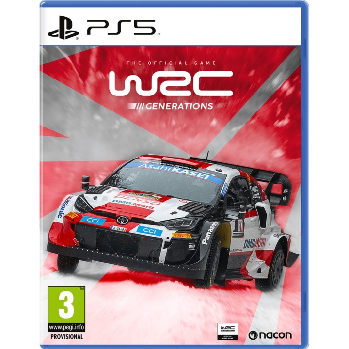 NACON WRC Generations in the group HOME ELECTRONICS / Game consoles & Accessories / Sony PlayStation 5 / Games at TP E-commerce Nordic AB (C92586)