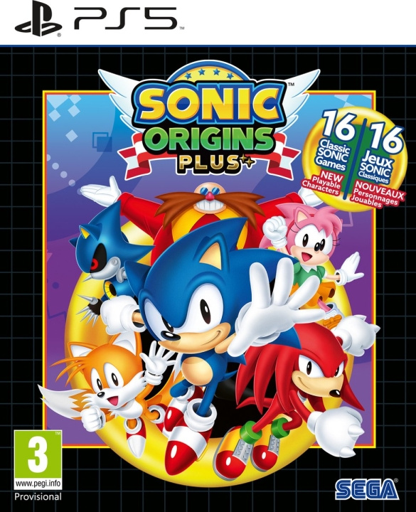 Sega Sonic Origins Plus in the group HOME ELECTRONICS / Game consoles & Accessories / Sony PlayStation 5 / Games at TP E-commerce Nordic AB (C92889)