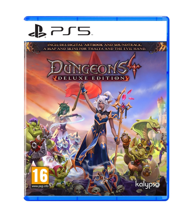 Kalypso Dungeons 4 (Deluxe Edition) in the group HOME ELECTRONICS / Game consoles & Accessories / Sony PlayStation 5 / Games at TP E-commerce Nordic AB (C92948)