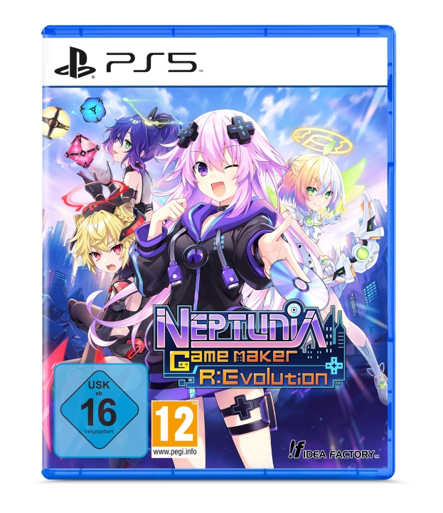 Idea Factory Neptunia Game Maker R:Evolution (Day One Edition) in the group HOME ELECTRONICS / Game consoles & Accessories / Sony PlayStation 5 / Games at TP E-commerce Nordic AB (C93059)