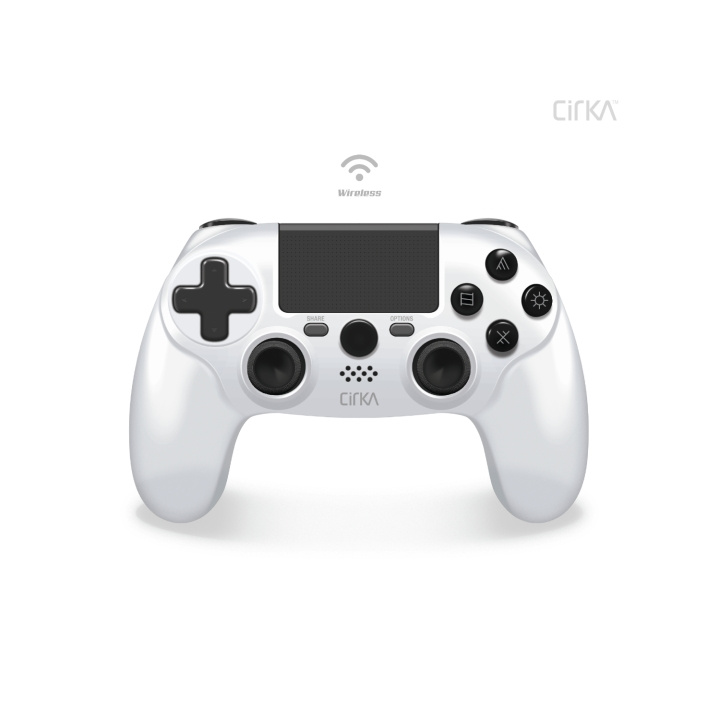 Hyperkin Nuforce Wireless Controller - PS4/ PC/ Mac (White) in the group HOME ELECTRONICS / Game consoles & Accessories / Sony PlayStation 4 / Accessories at TP E-commerce Nordic AB (C93081)