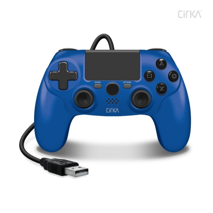 Hyperkin Nuforce Wired Controller For PS4/ PC/ Mac (Blue) in the group HOME ELECTRONICS / Game consoles & Accessories / Sony PlayStation 4 / Accessories at TP E-commerce Nordic AB (C93089)