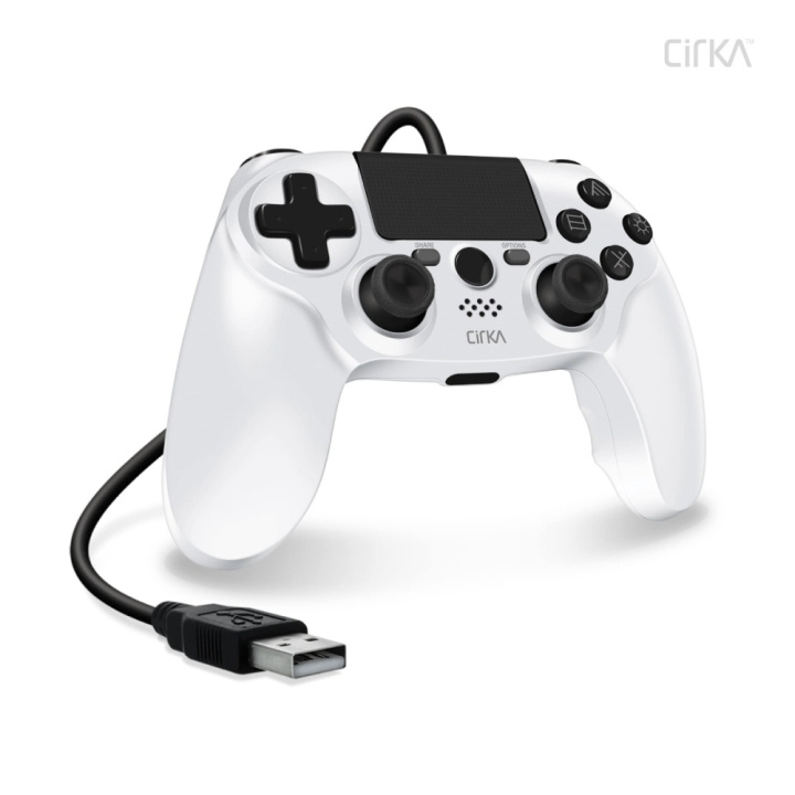 Hyperkin Nuforce Wired Controller For PS4/ PC/ Mac (White) in the group HOME ELECTRONICS / Game consoles & Accessories / Sony PlayStation 4 / Accessories at TP E-commerce Nordic AB (C93090)