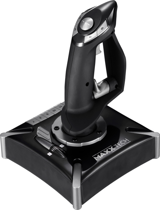 Maxx Tech Pro Flight Combo - PS4 / PC/ XBOX/ in the group COMPUTERS & PERIPHERALS / GAMING / Steering wheels & Joysticks at TP E-commerce Nordic AB (C93141)