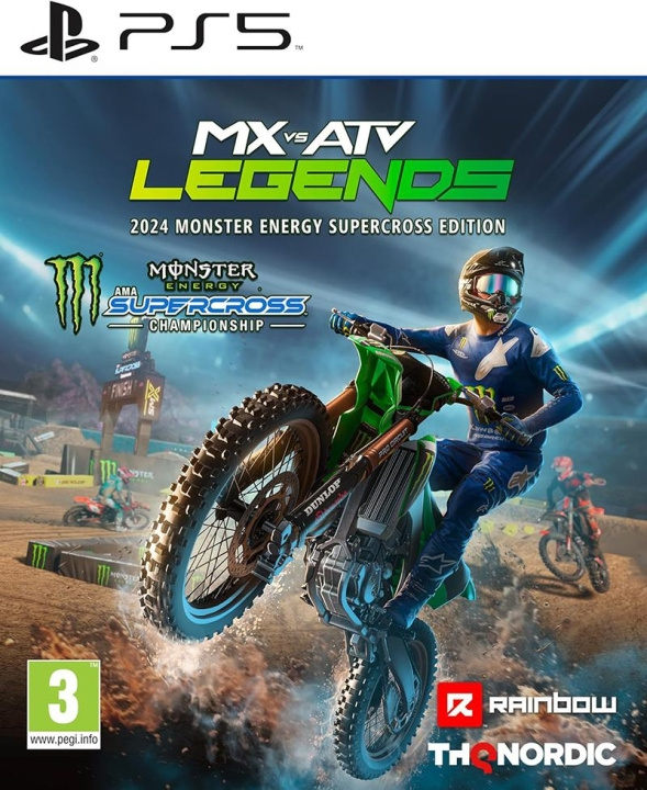 THQ MX vs ATV Legends - 2024 (Monster Energy Supercross Edition) in the group HOME ELECTRONICS / Game consoles & Accessories / Sony PlayStation 5 / Games at TP E-commerce Nordic AB (C93157)