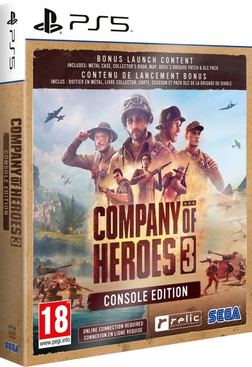 Sega Company of Heroes 3 (Steelbook Edition) in the group HOME ELECTRONICS / Game consoles & Accessories / Sony PlayStation 5 / Games at TP E-commerce Nordic AB (C93180)