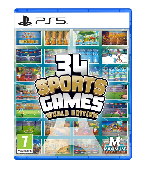 Maximum Games 34 Sports Games – World Edition in the group HOME ELECTRONICS / Game consoles & Accessories / Sony PlayStation 5 / Games at TP E-commerce Nordic AB (C93182)