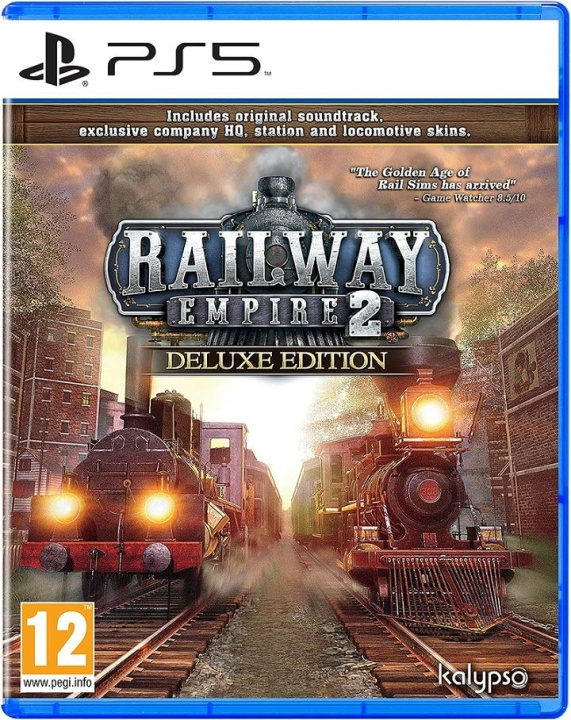 Kalypso Railway Empire 2 (Deluxe Edition) in the group HOME ELECTRONICS / Game consoles & Accessories / Sony PlayStation 5 / Games at TP E-commerce Nordic AB (C93301)