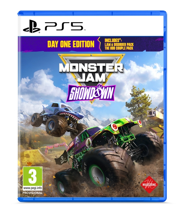 Milestone Monster Jam Showdown (Day 1 Edition) in the group HOME ELECTRONICS / Game consoles & Accessories / Sony PlayStation 5 / Games at TP E-commerce Nordic AB (C93330)