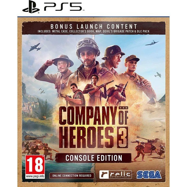 Sega Company of Heroes 3 (Launch Edition) in the group HOME ELECTRONICS / Game consoles & Accessories / Sony PlayStation 5 / Games at TP E-commerce Nordic AB (C93367)