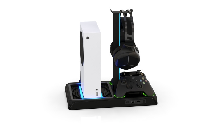 iMP TECH DLX & LED Multifunctional Charging Stand - Xbox in the group HOME ELECTRONICS / Game consoles & Accessories / Xbox Series X / Accessories at TP E-commerce Nordic AB (C93386)