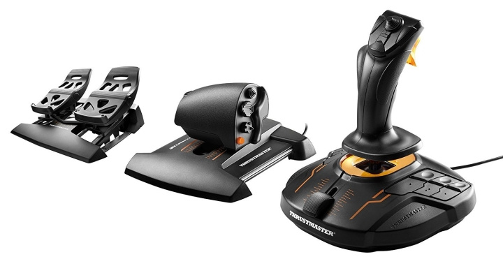 ThrustMaster T16000M FCS Flight Pack Includes Joystick Throttle and Rudder Pedals in the group COMPUTERS & PERIPHERALS / GAMING / Steering wheels & Joysticks at TP E-commerce Nordic AB (C93549)