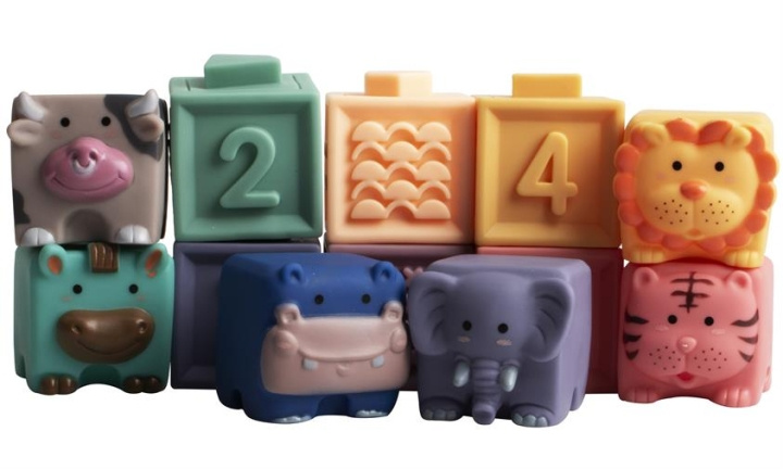 Magni Building blocks 12 pcs ( 3646 ) in the group TOYS, KIDS & BABY PRODUCTS / Toys / Building toys / Toy blocks at TP E-commerce Nordic AB (C93993)