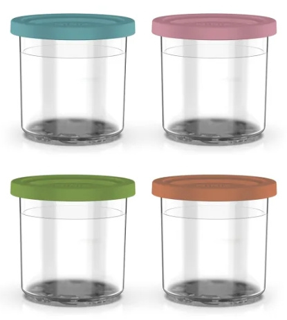 Ninja NC300 Dessert Tubs 470 ml (4 pcs) in the group HOME, HOUSEHOLD & GARDEN / Kitchen utensils / Other kitchen tools at TP E-commerce Nordic AB (C94532)