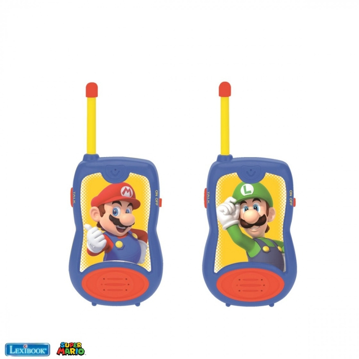 Lexibook Super Mario - Walkie Talkie (120 m) (20217) in the group TOYS, KIDS & BABY PRODUCTS / Toys / Electronics & Media / Other Electronics & Media at TP E-commerce Nordic AB (C94628)