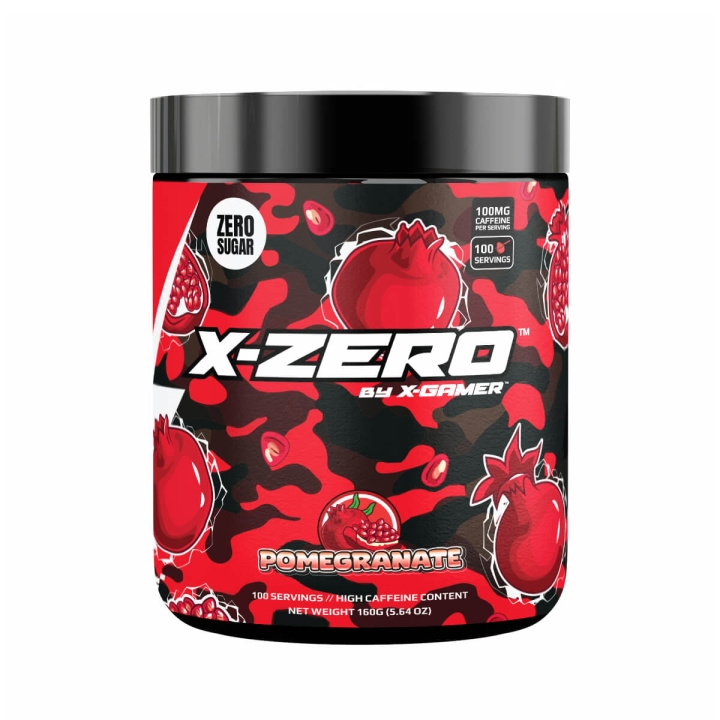 X-GAMER X-Zero 160 gram Pomegranate in the group COMPUTERS & PERIPHERALS / GAMING / Energydrinks for gamers at TP E-commerce Nordic AB (C94711)