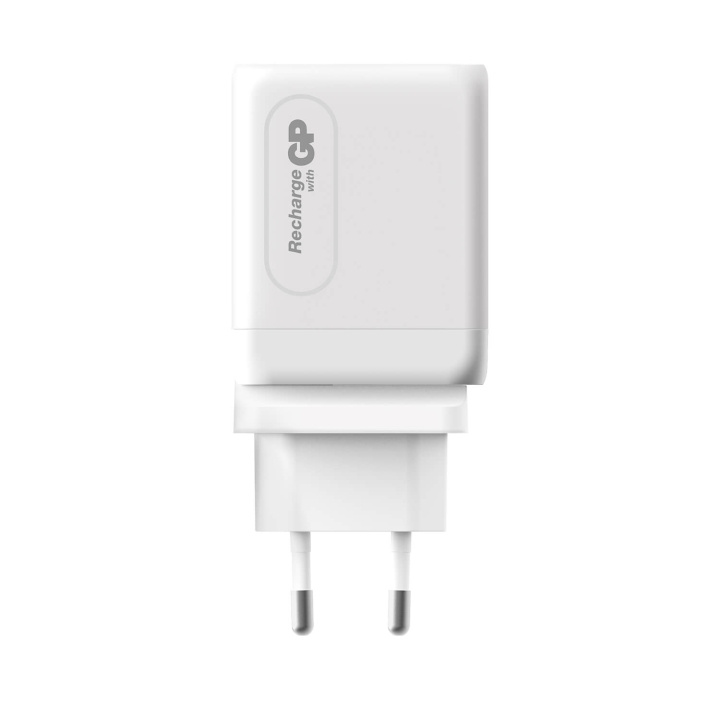 GP Wall Charger GaN PD 65W Incl Travel Adapter in the group SMARTPHONE & TABLETS / Chargers & Cables / Wall charger / Wall charger USB-C at TP E-commerce Nordic AB (C94734)