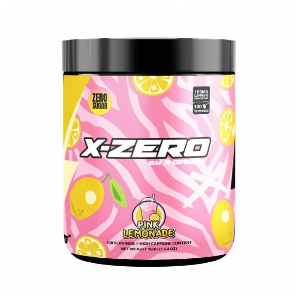 X-GAMER Energy Drink Powder X-Zero 160 gram Pink Lemonade in the group COMPUTERS & PERIPHERALS / GAMING / Energydrinks for gamers at TP E-commerce Nordic AB (C95413)
