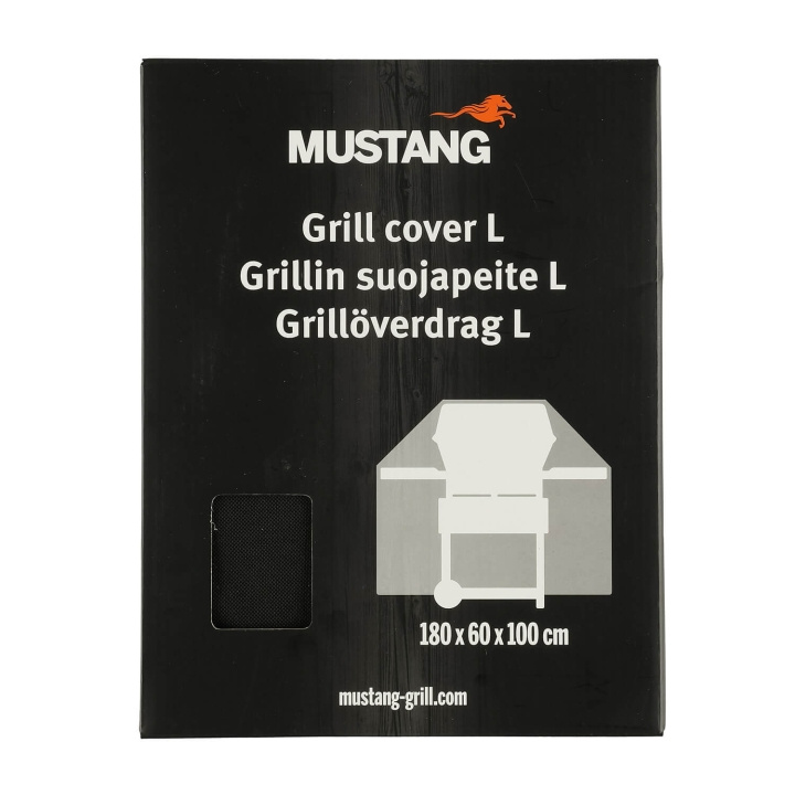Mustang Grill Cover L 180x60x100 cm in the group HOME, HOUSEHOLD & GARDEN / Garden products / Barbeque & Accessories at TP E-commerce Nordic AB (C95431)