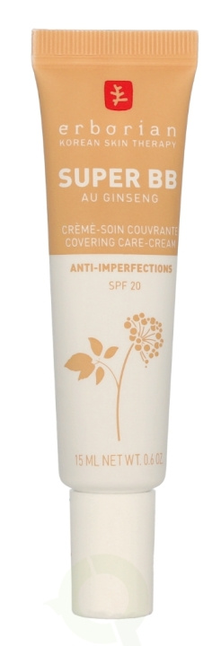 Erborian Super BB Covering Care-Cream SPF20 15 ml Dore in the group BEAUTY & HEALTH / Makeup / Facial makeup / CC/BB Cream at TP E-commerce Nordic AB (C95666)