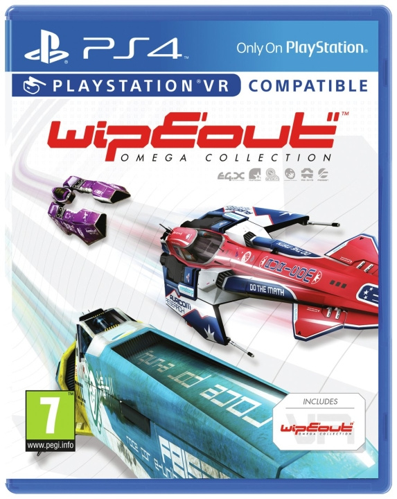 WipEout: Omega Collection (PS4) in the group HOME ELECTRONICS / Game consoles & Accessories / Sony PlayStation 4 / Games at TP E-commerce Nordic AB (C95804)
