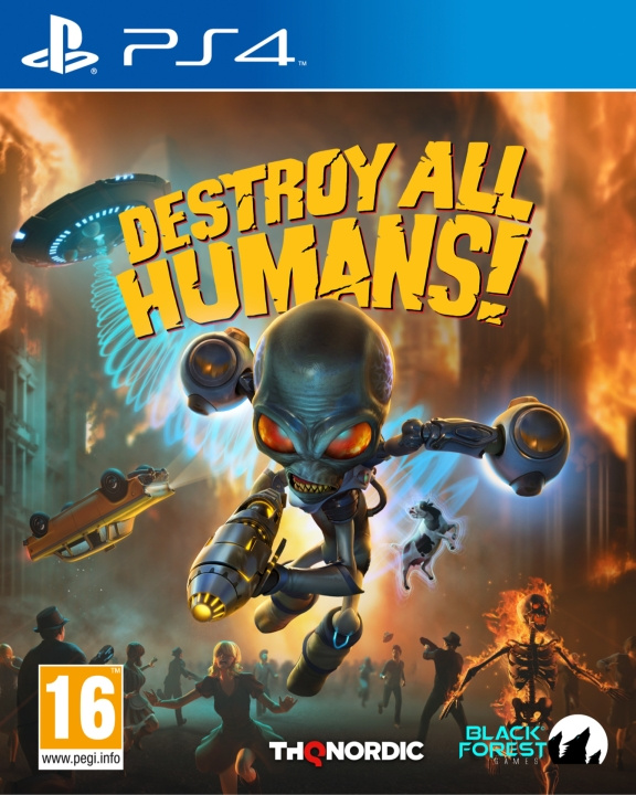 THQ Destroy All Humans in the group HOME ELECTRONICS / Game consoles & Accessories / Sony PlayStation 4 / Games at TP E-commerce Nordic AB (C95877)